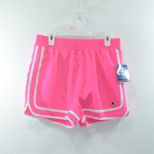 Champion Girls Varsity Shorts Size XL Bubbly Pink Authentic AthleticWear **Final